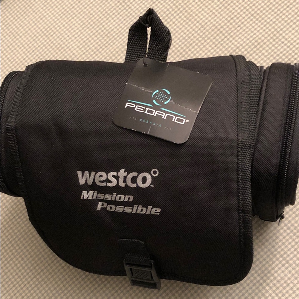 Black Unisex Travel Bag Organizer Pockets Jewelry Makeup Removable Sections #643